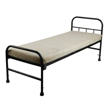 Black Period Bed 2ft 6With Mattress  (Linen priced Separately )